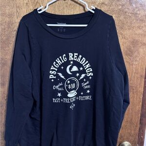 Modcloth 1X “Psychic Readings” Tarot Sweatshirt